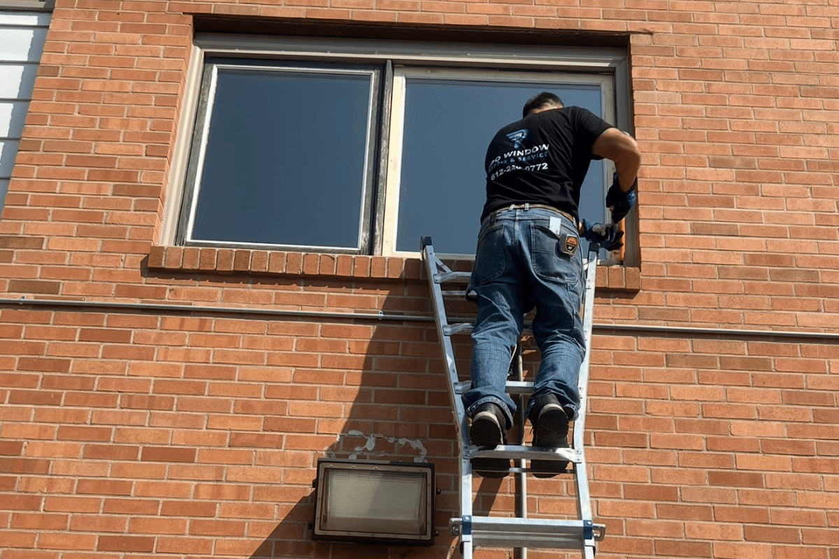 Pro Window Repair & Service Team at work