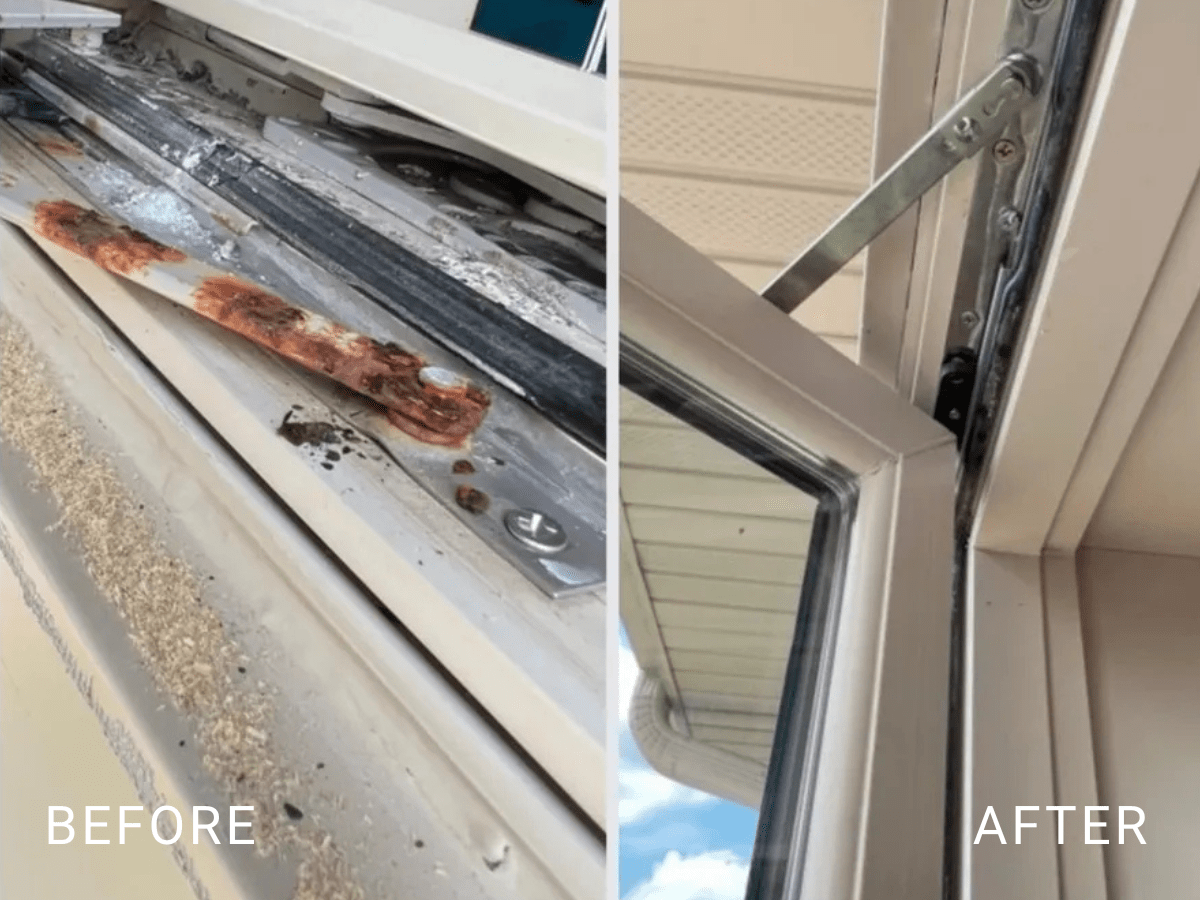 Replace Glazing Beads, Tilt Latches, and Cranks